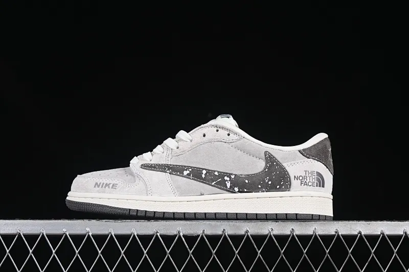All categories Air Jordan Jordan series basketball shoes Air Jordan 1 Low High-end customized low-top sneakers Travis Scott x Fragment Design x Jordan Air Jordan 1 Low OG SP Joe 1 North Face co-branded Snowflake hook low-top cultural casual sneakers XS2024-041